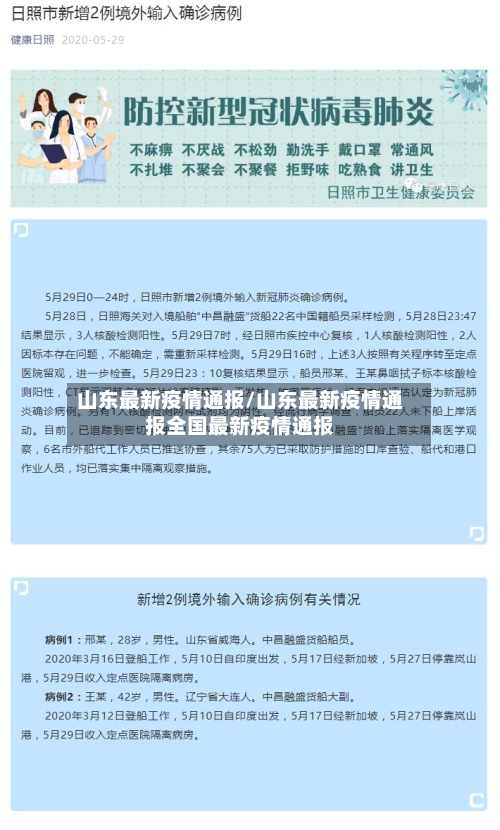 山东最新疫情通报/山东最新疫情通报全国最新疫情通报
