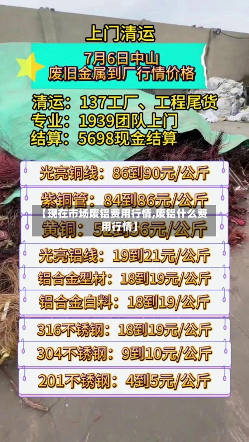 【现在市场废铝费用行情,废铝什么费用行情】-第2张图片