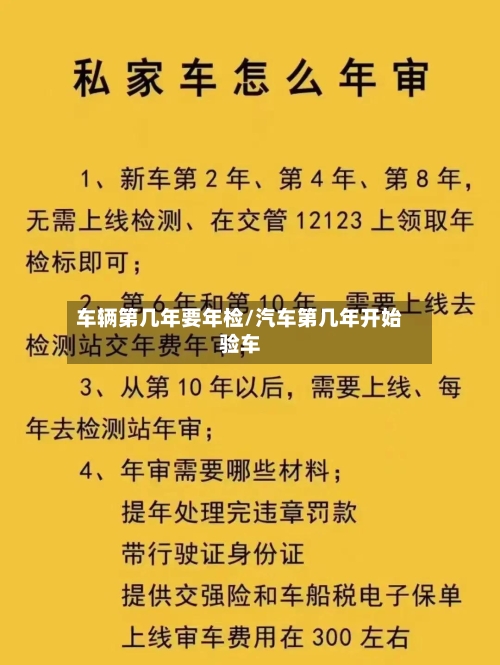 车辆第几年要年检/汽车第几年开始验车
