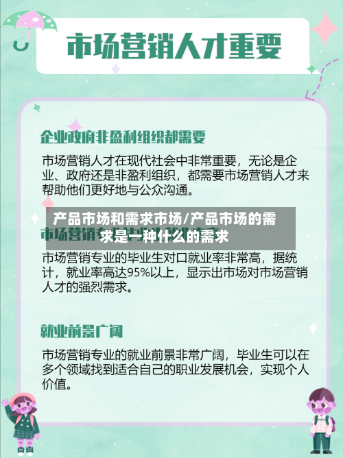 产品市场和需求市场/产品市场的需求是一种什么的需求-第3张图片