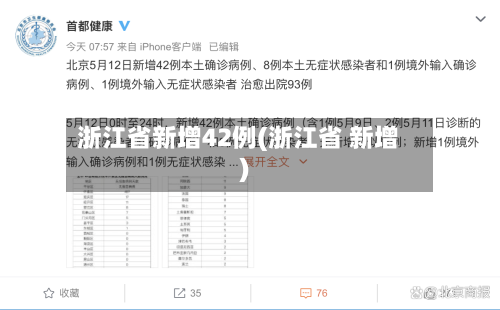 浙江省新增42例(浙江省 新增)