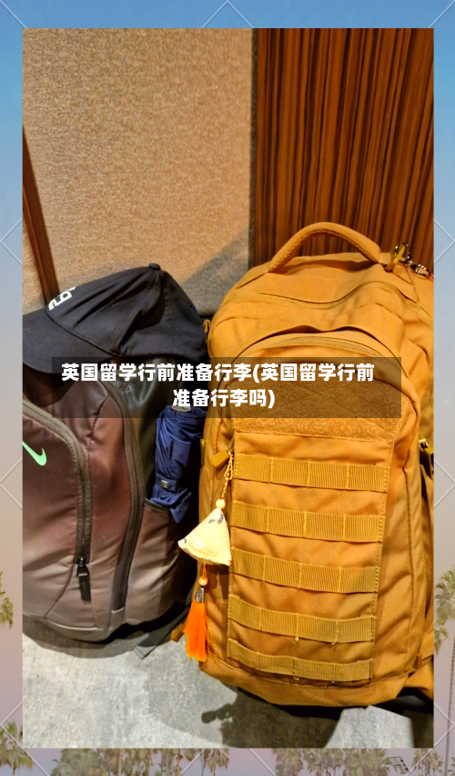 英国留学行前准备行李(英国留学行前准备行李吗)-第2张图片