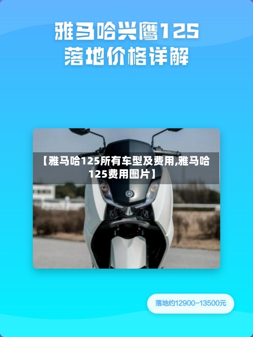 【雅马哈125所有车型及费用,雅马哈125费用图片】