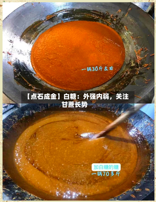 【点石成金】白糖：外强内弱，关注甘蔗长势-第3张图片