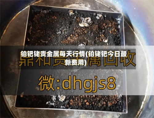 铂钯铑贵金属每天行情(铂铑钯今日最新费用)-第3张图片