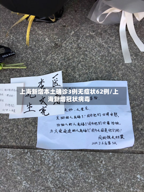 上海新增本土确诊3例无症状62例/上海新增冠状病毒