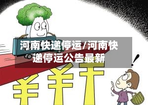 河南快递停运/河南快递停运公告最新-第2张图片