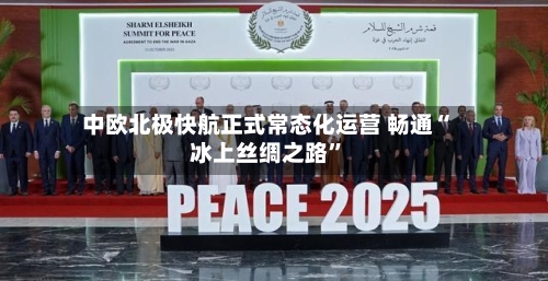中欧北极快航正式常态化运营 畅通“冰上丝绸之路”-第2张图片