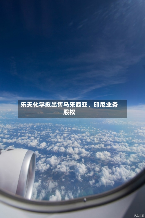 乐天化学拟出售马来西亚、印尼业务股权-第2张图片