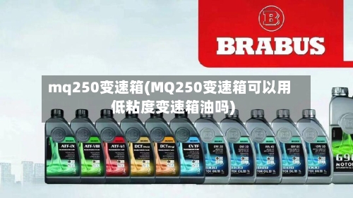 mq250变速箱(MQ250变速箱可以用低粘度变速箱油吗)-第2张图片
