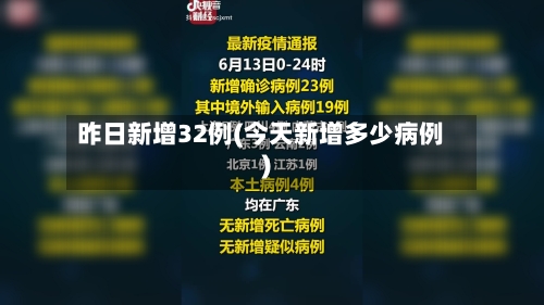 昨日新增32例(今天新增多少病例)-第2张图片