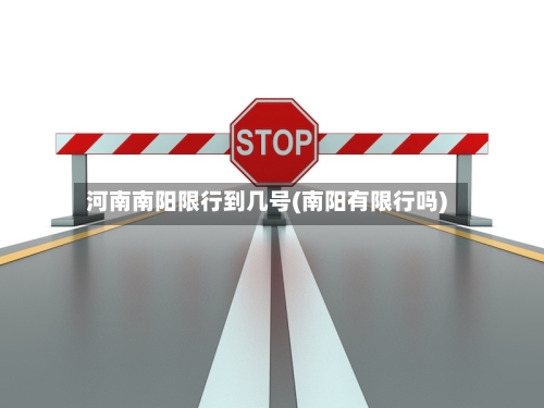 河南南阳限行到几号(南阳有限行吗)-第2张图片