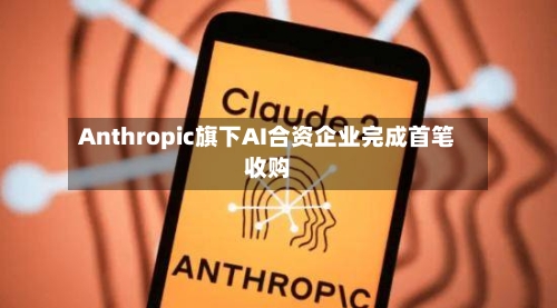 Anthropic旗下AI合资企业完成首笔收购-第1张图片